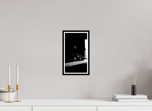 8 x 13.1″, Photo Print On Fuji Crystal DP II Mortality beats a heavy drum