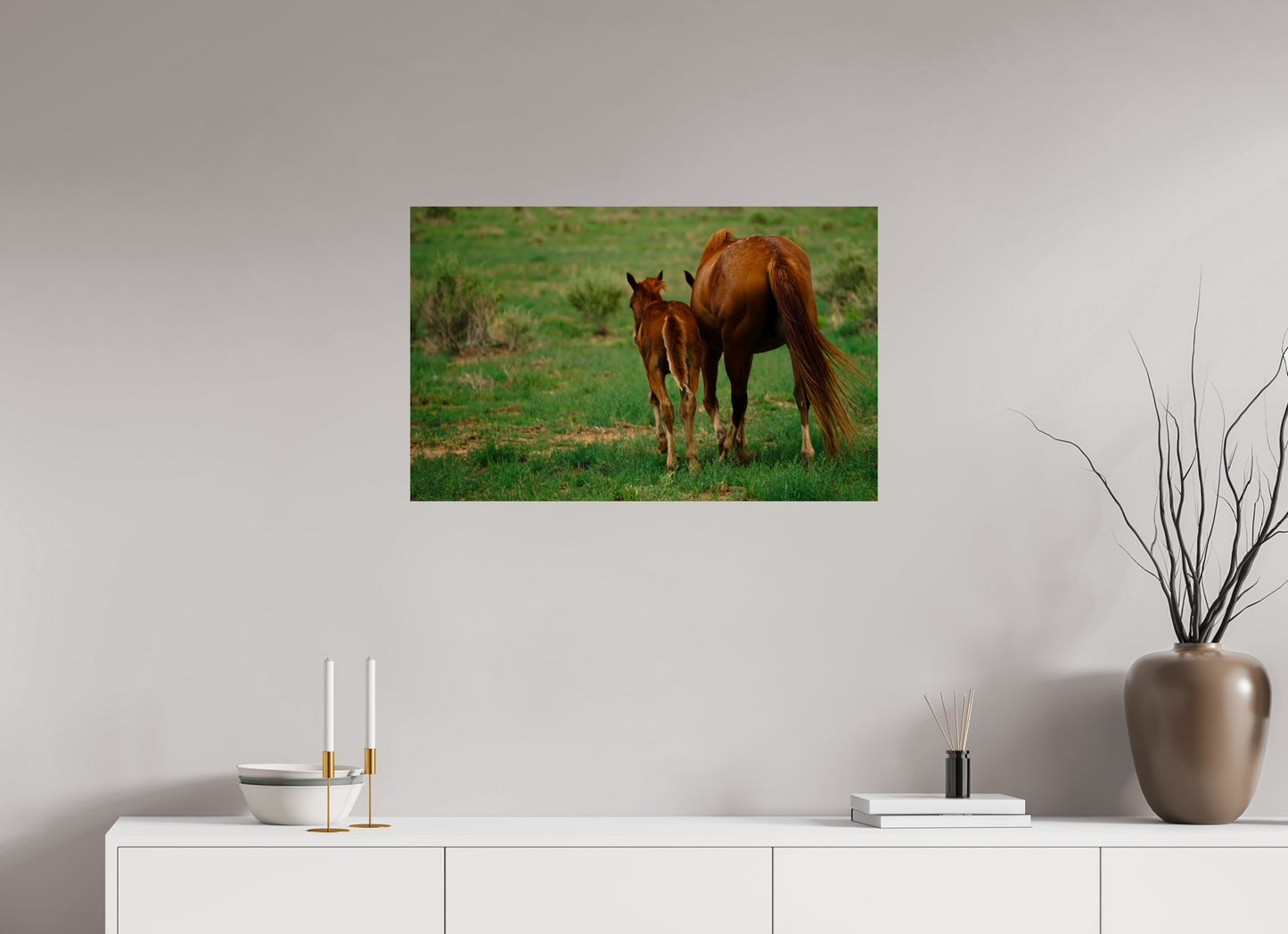 31.7 x 20″, Photo Print On Fuji Crystal DP II Tame West